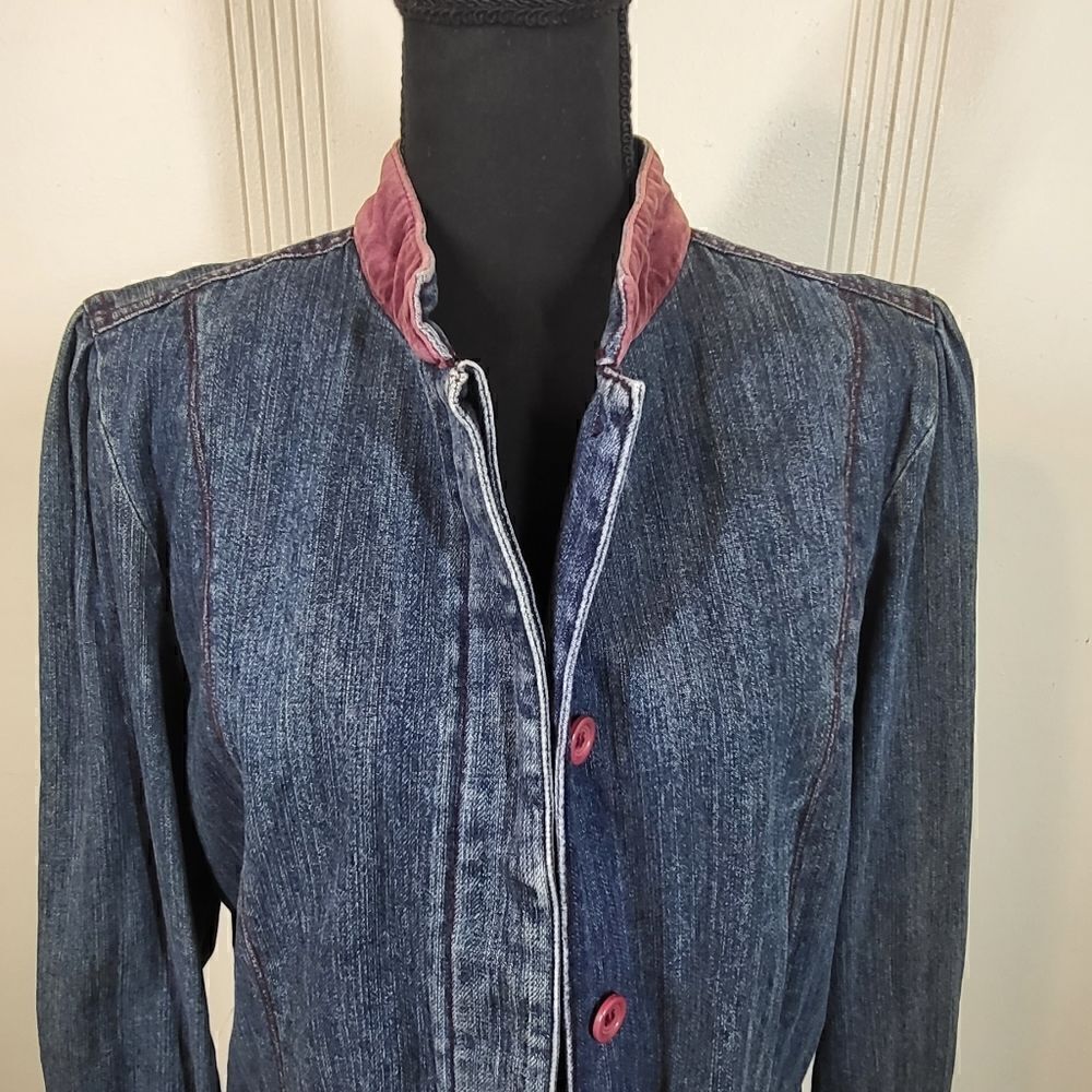 Denim & Co. Jean Jacket - Picture 13 of 16
